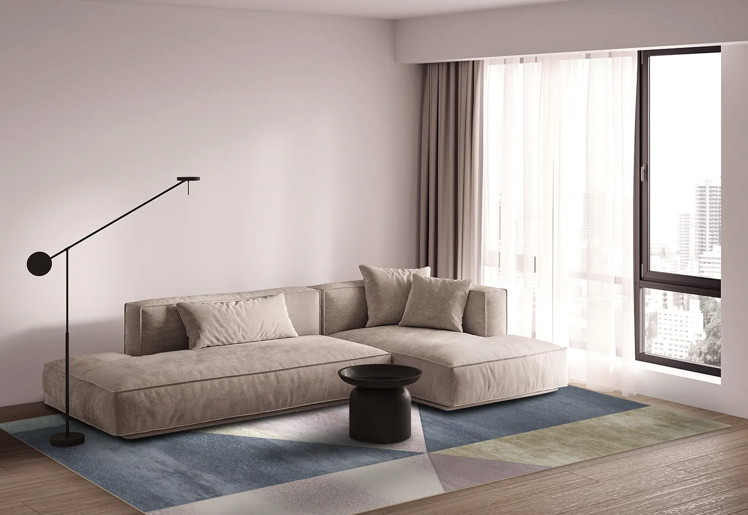 Tapis Wilton - Ziva (multicolore)