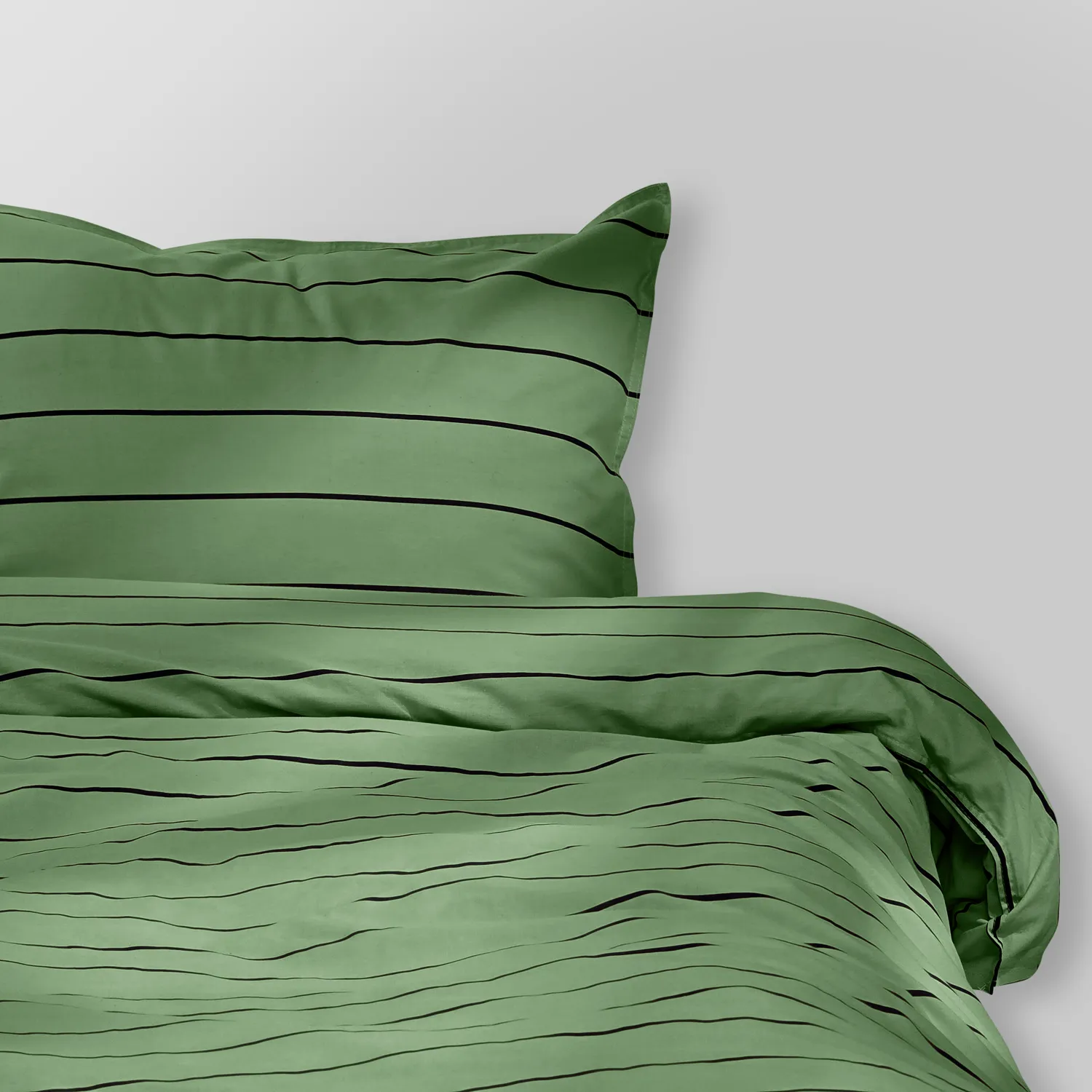 Ensemble de housse de couette - Isadora (vert)