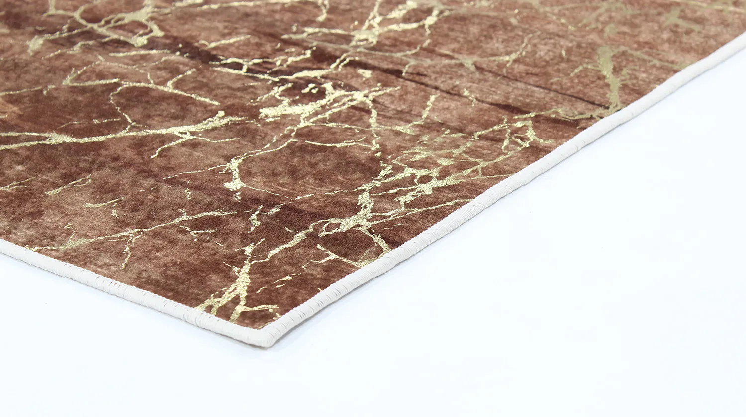 Wilton-Teppich - Alden (braun/gold)