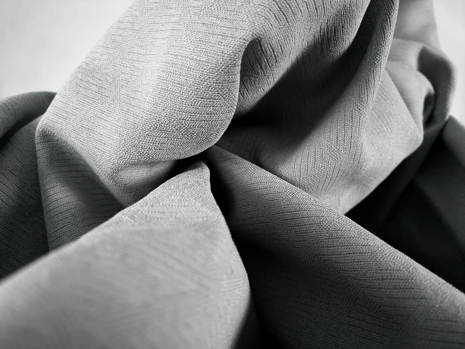 Vorhänge - Verdunkelungsvorhänge Isolde (silber)