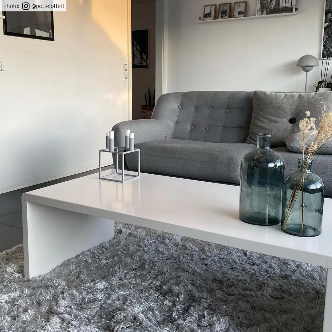 Hochflorteppiche - Janjira (silber)