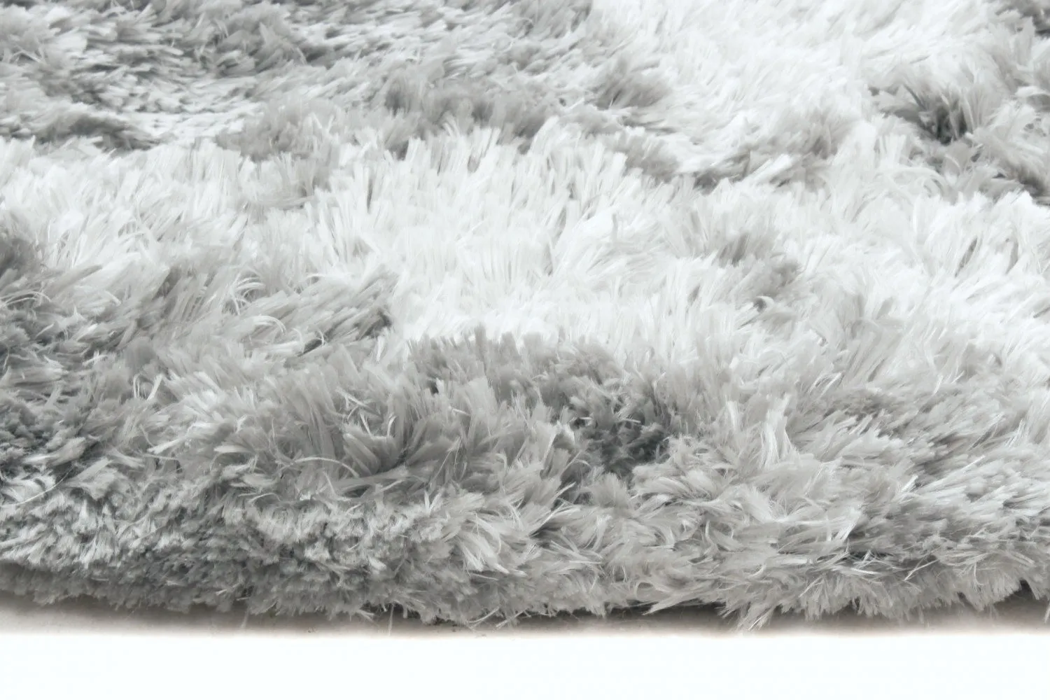 Runde Teppiche - Janjira (silber)