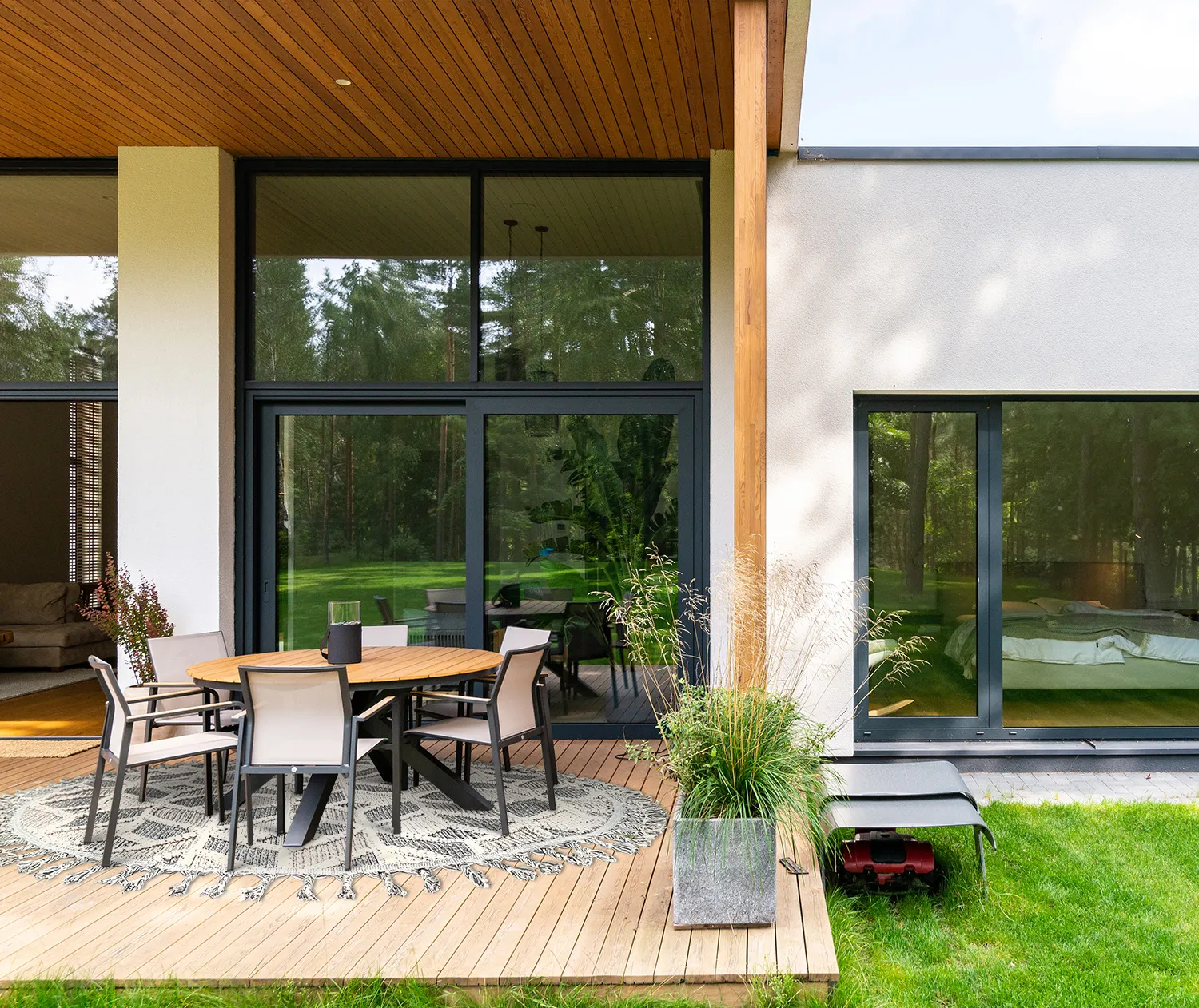 Runde Teppiche - Indoor/Outdoor Jena (multi)