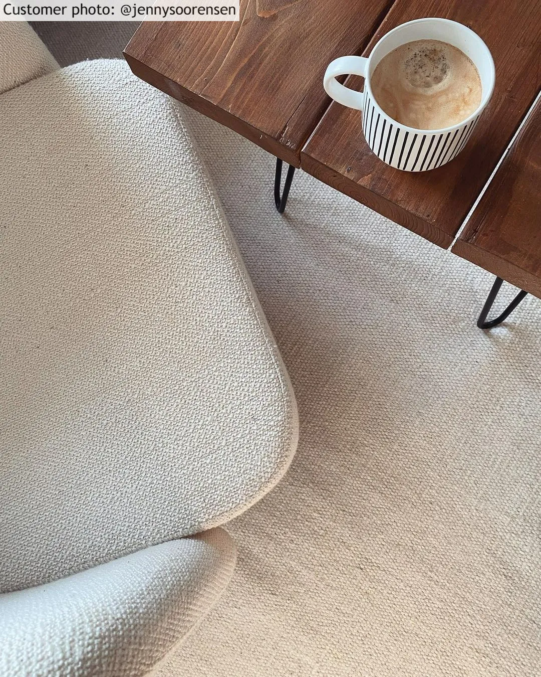 Wollteppich - Hamilton (weiß)