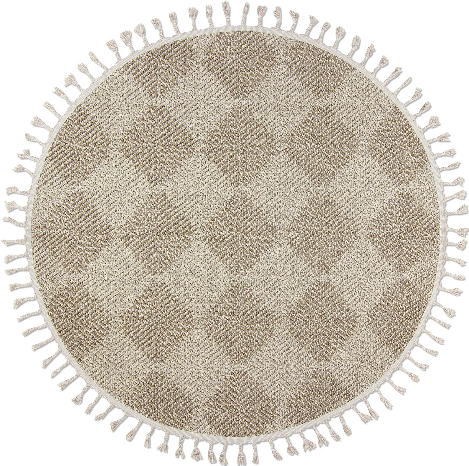 Tapis rond - Indoor/Outdoor Dakota (beige)