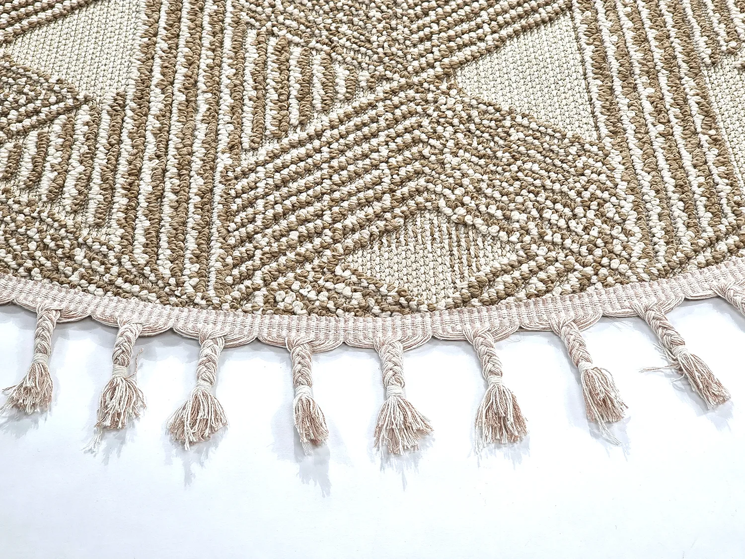 Runde Teppiche - Indoor/Outdoor Lennon (beige)