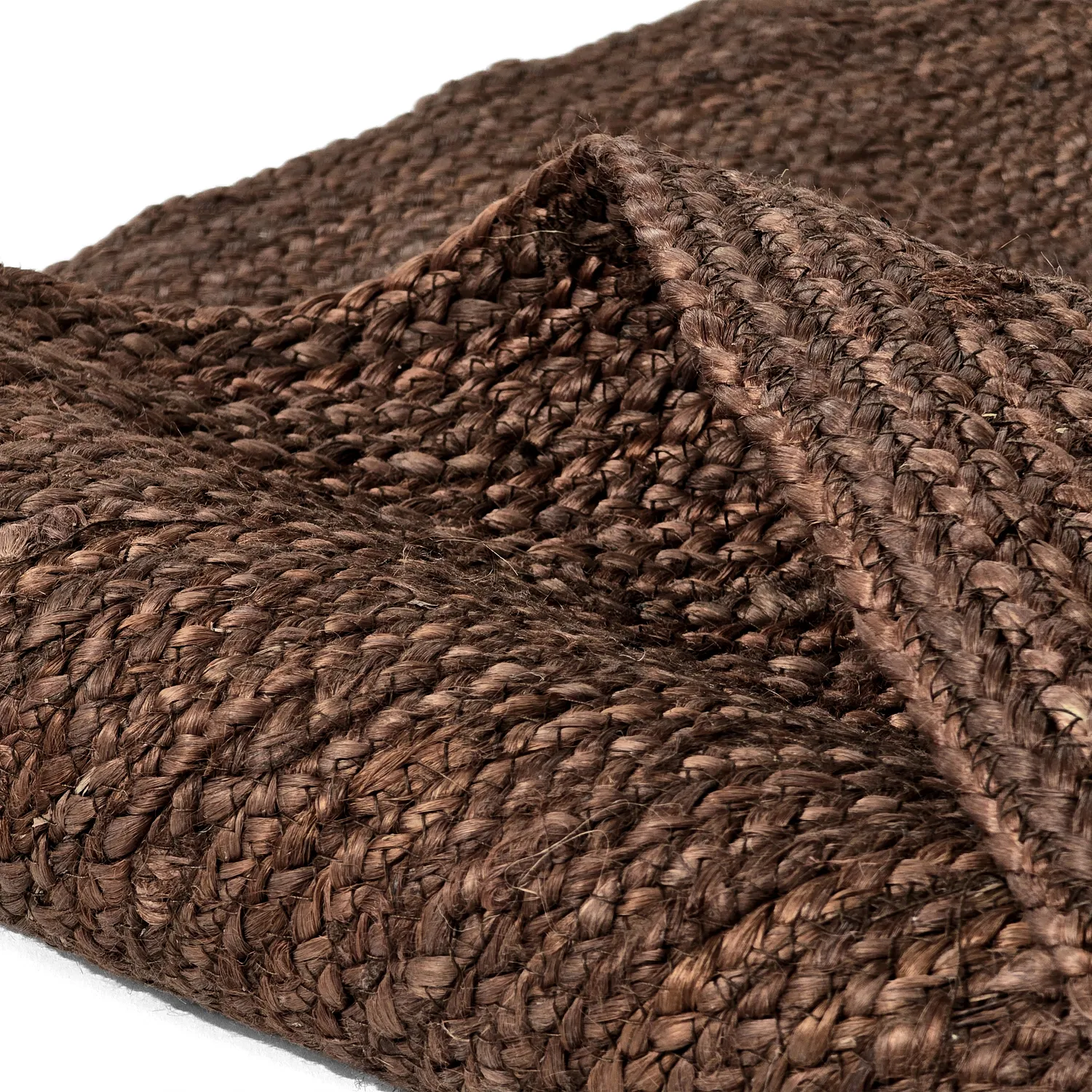 Runder Juteteppich - Amasia (braun)