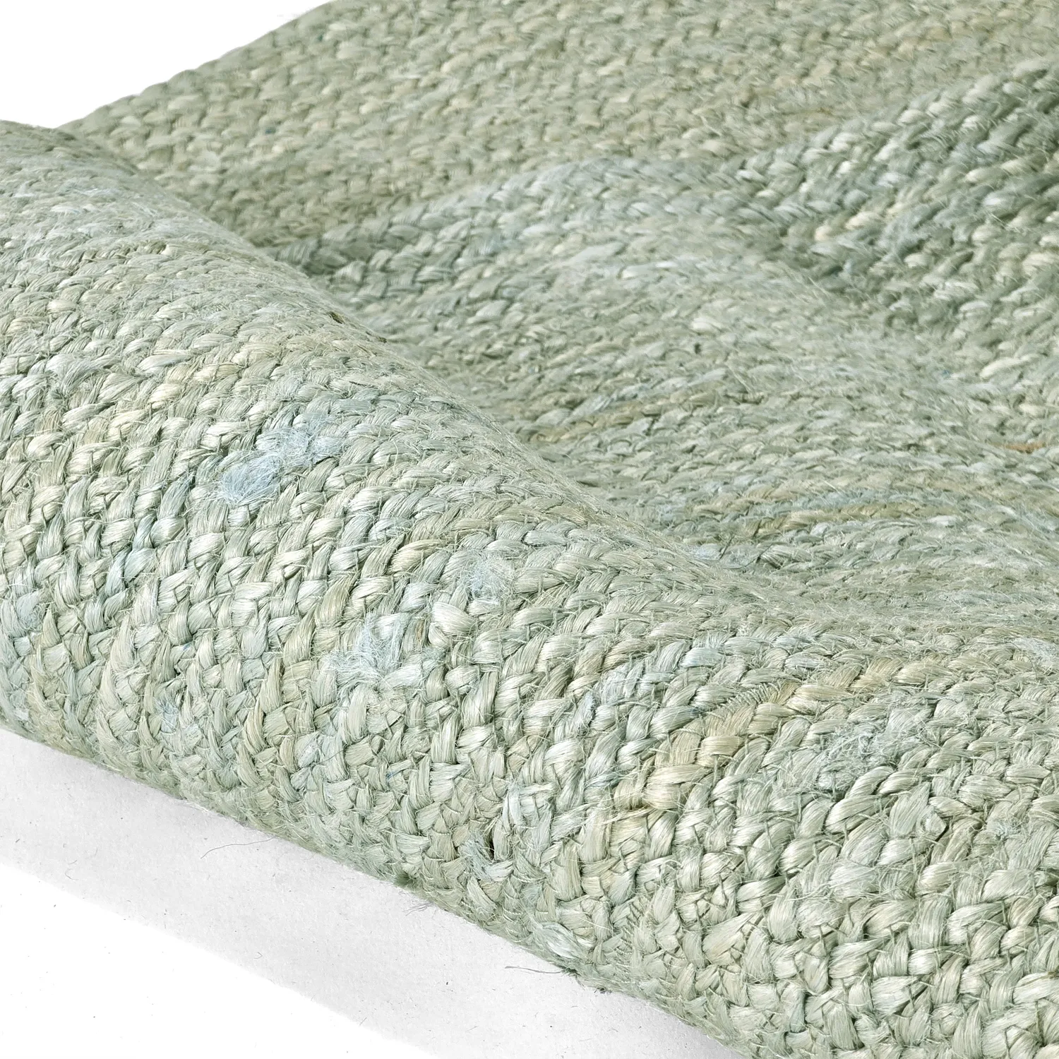 Runder Juteteppich - Amasia (grau)