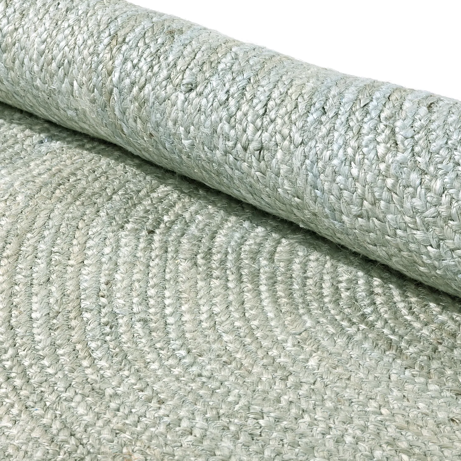 Runder Juteteppich - Amasia (grau)