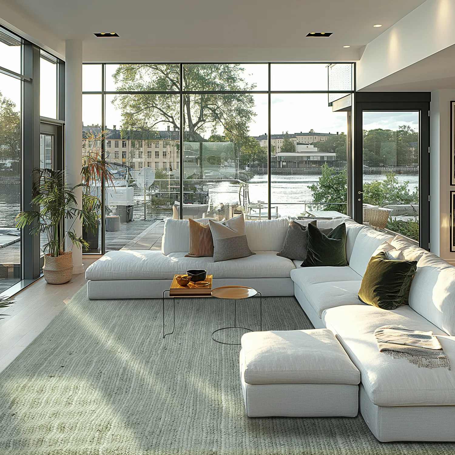 Juteteppich - Amasia (grau)