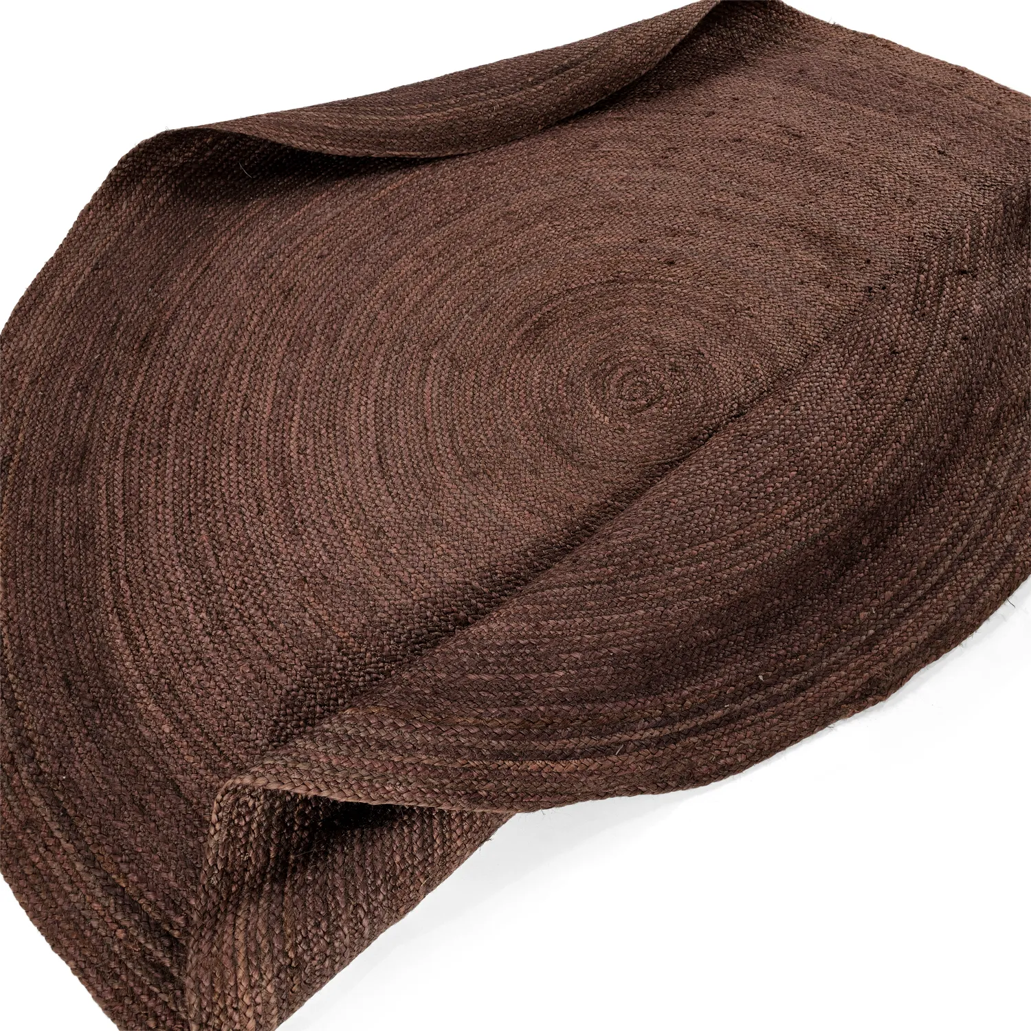 Runder Juteteppich - Amasia (kaffee)