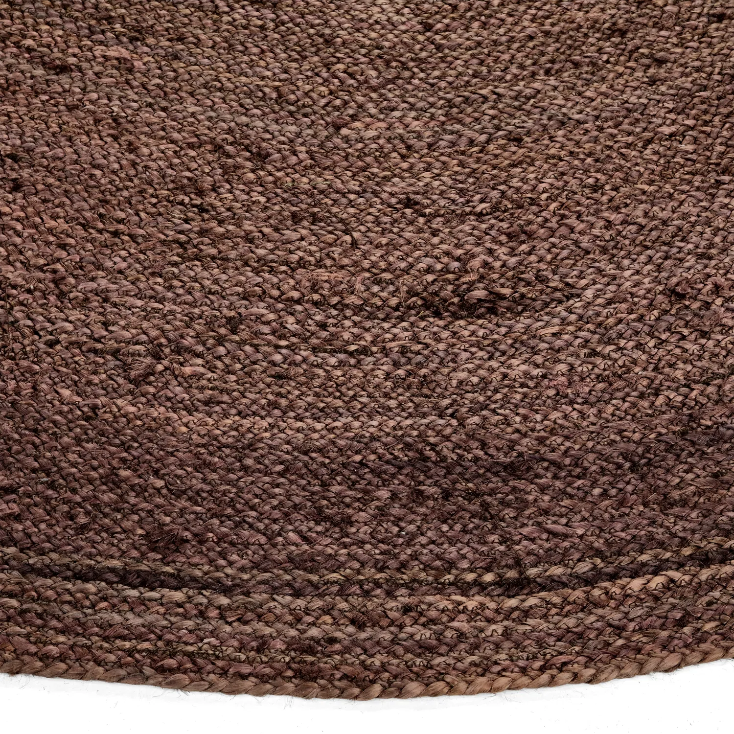 Runder Juteteppich - Amasia (kaffee)