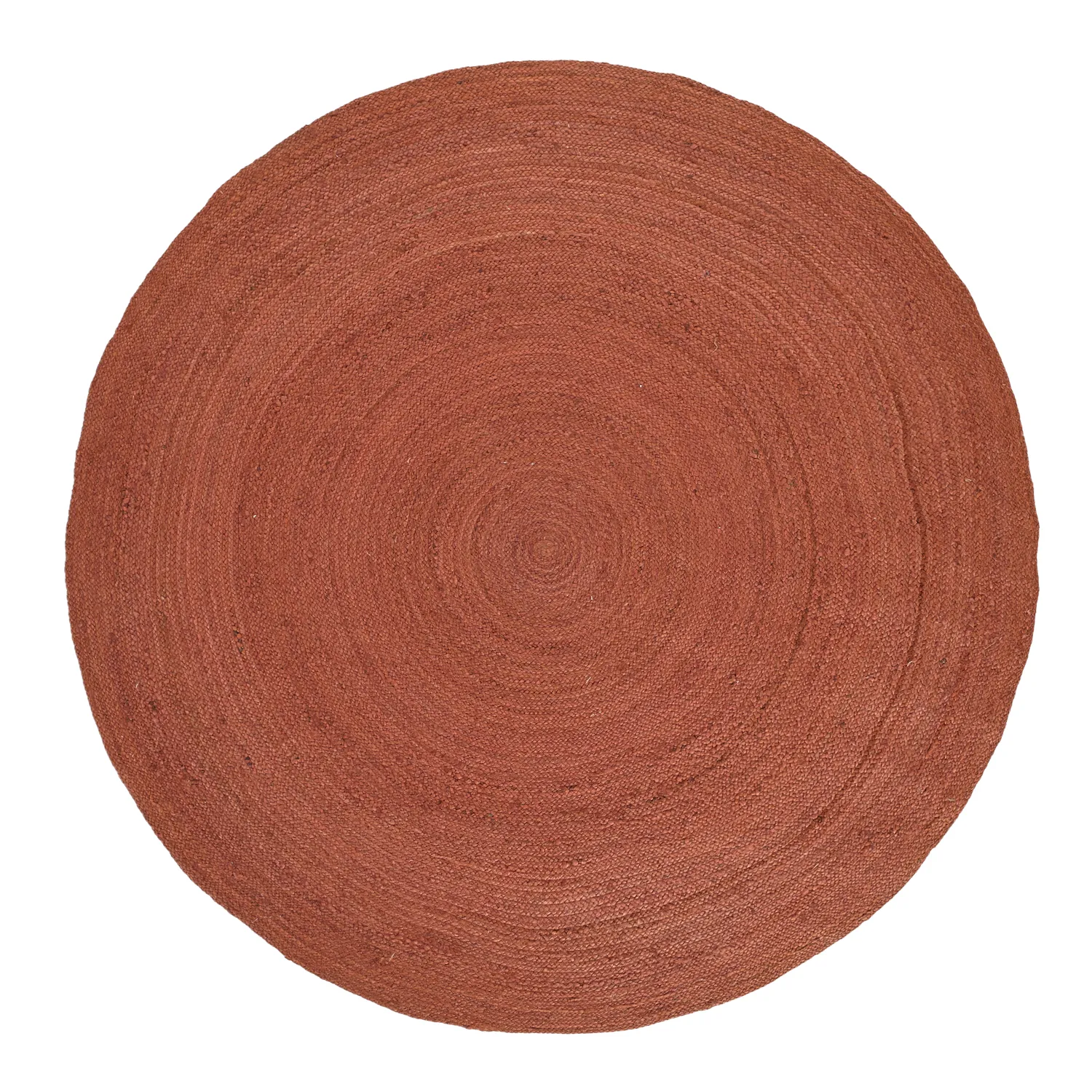 Runder Juteteppich - Amasia (kastanie)