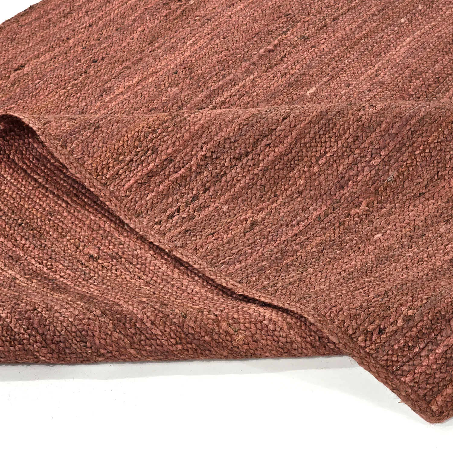 Juteteppich - Amasia (kastanie)