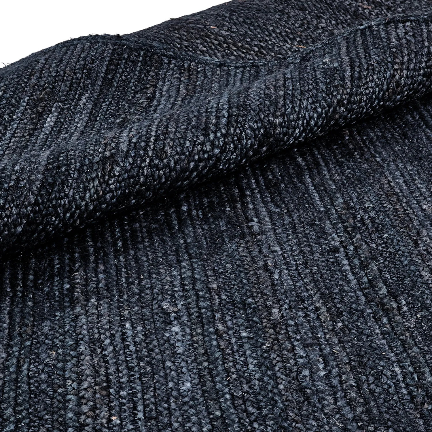 Juteteppich - Amasia (dunkelblau)