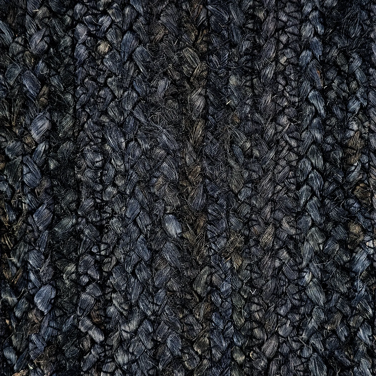 Juteteppich - Amasia (dunkelblau)