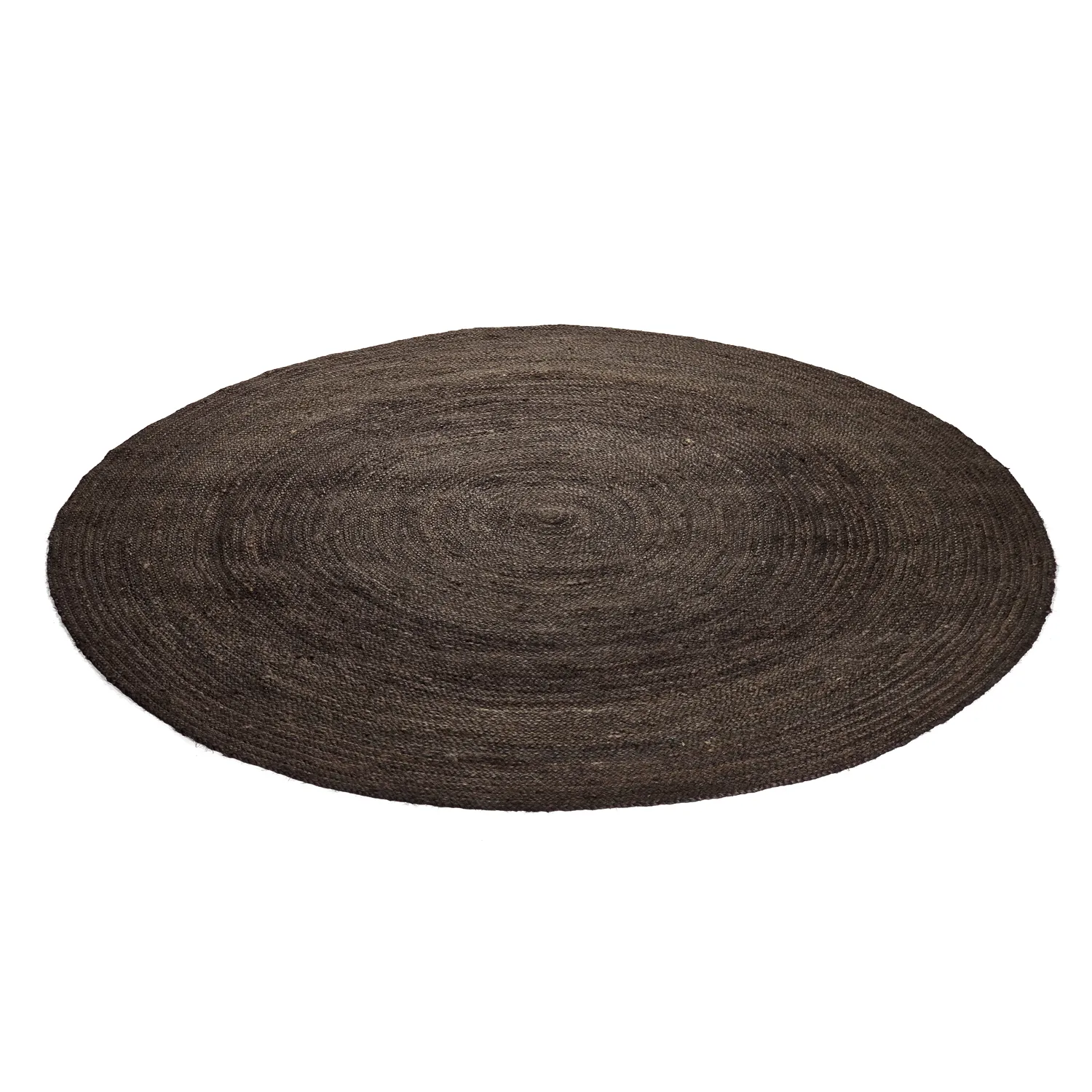 Runder Juteteppich - Amasia (dunkles taupe)