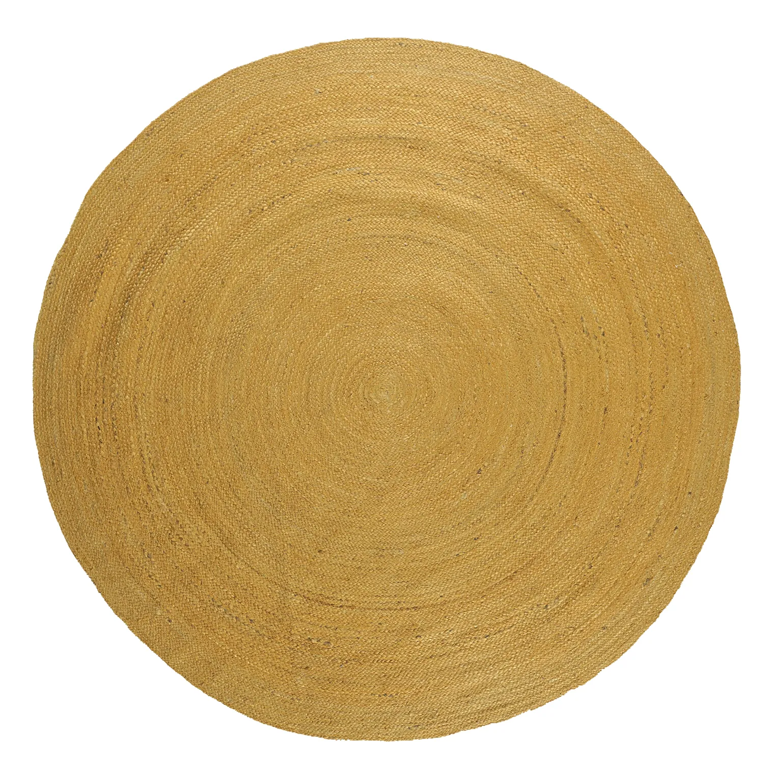Runder Juteteppich - Amasia (orange)