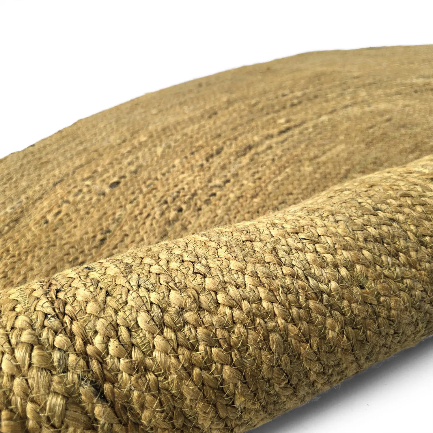 Runder Juteteppich - Amasia (orange)