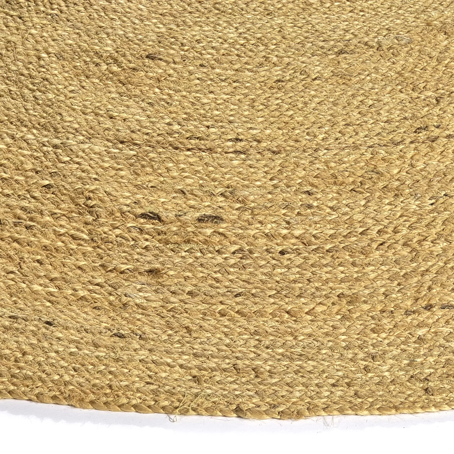 Runder Juteteppich - Amasia (orange)