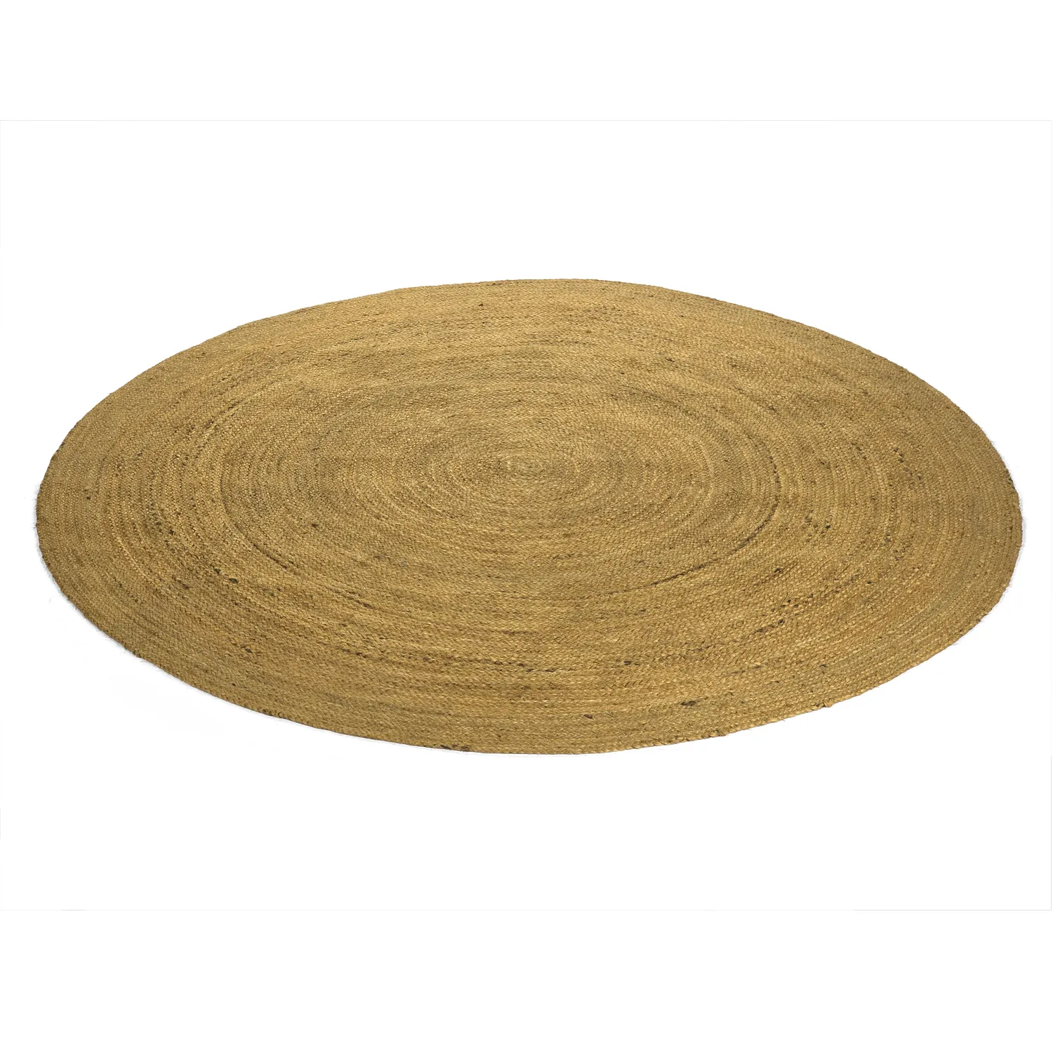 Runder Juteteppich - Amasia (orange)