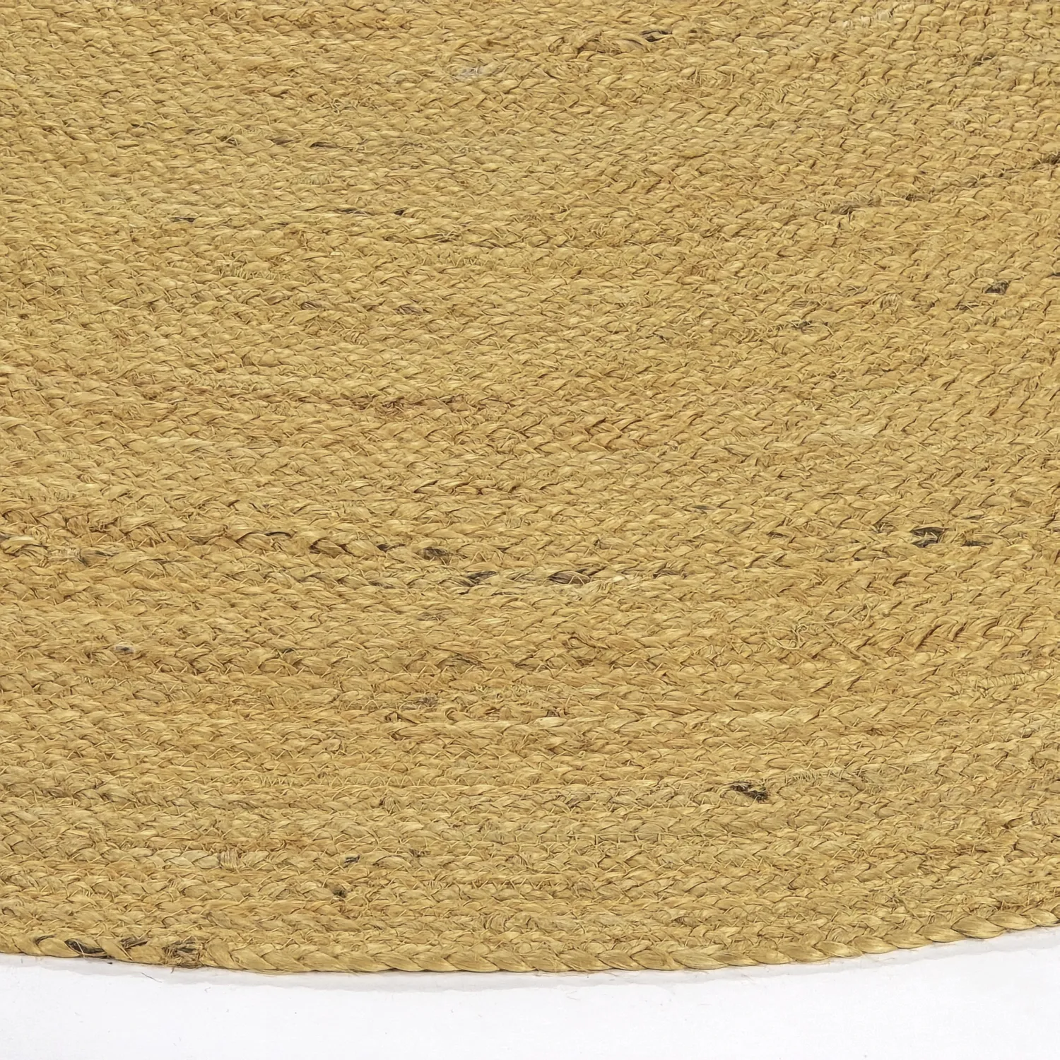 Runder Juteteppich - Amasia (orange)