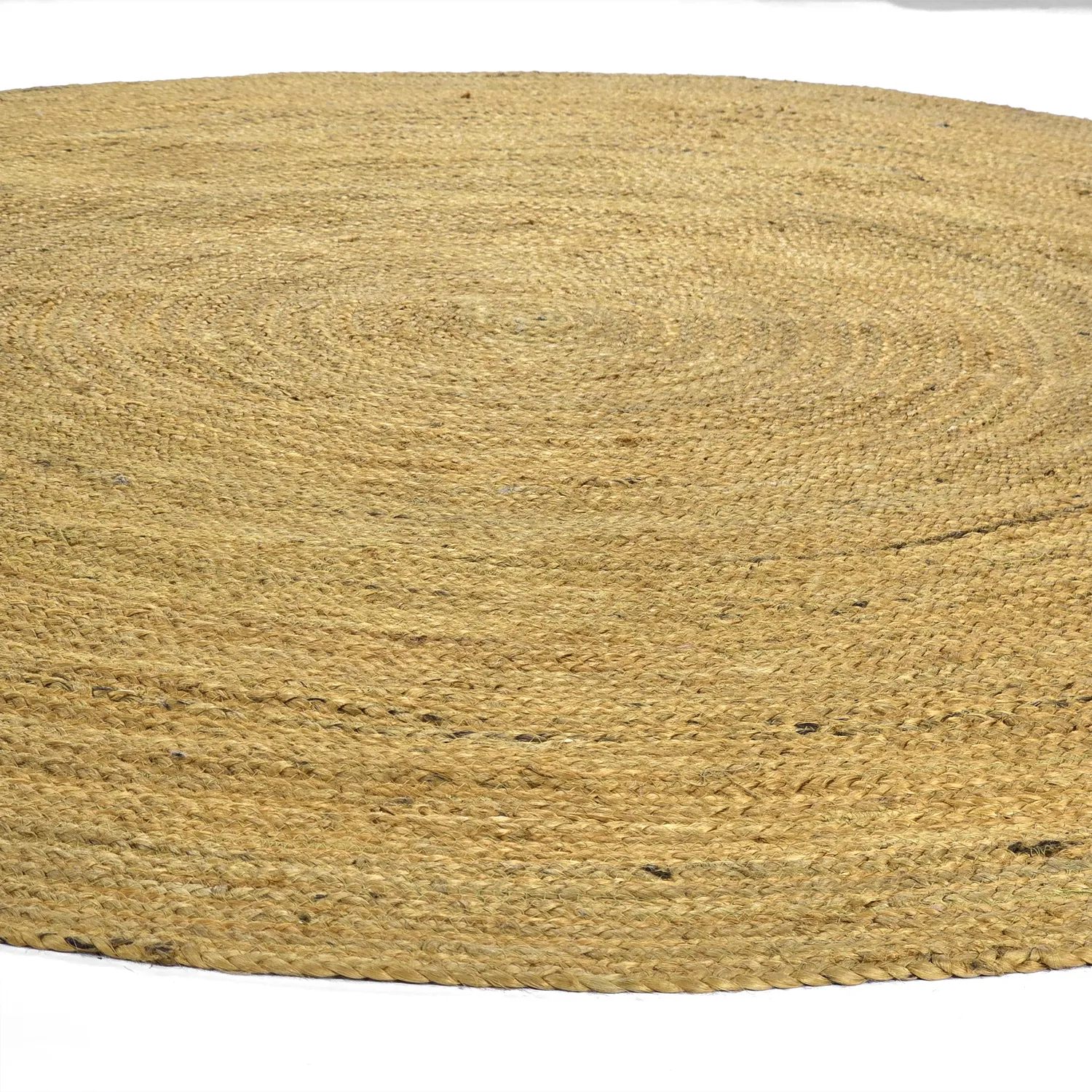 Runder Juteteppich - Amasia (orange)