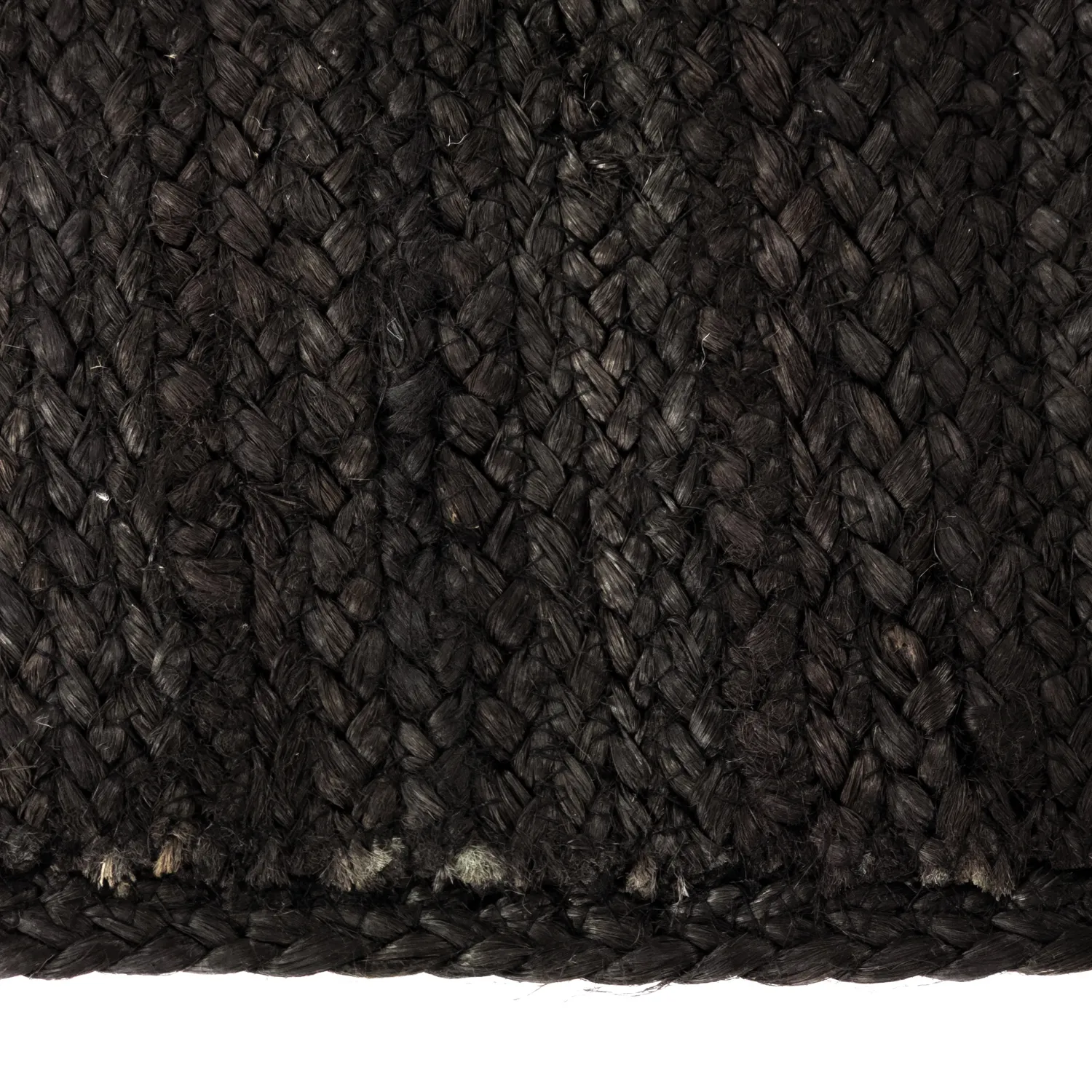 Juteteppich - Amasia (schwarz)