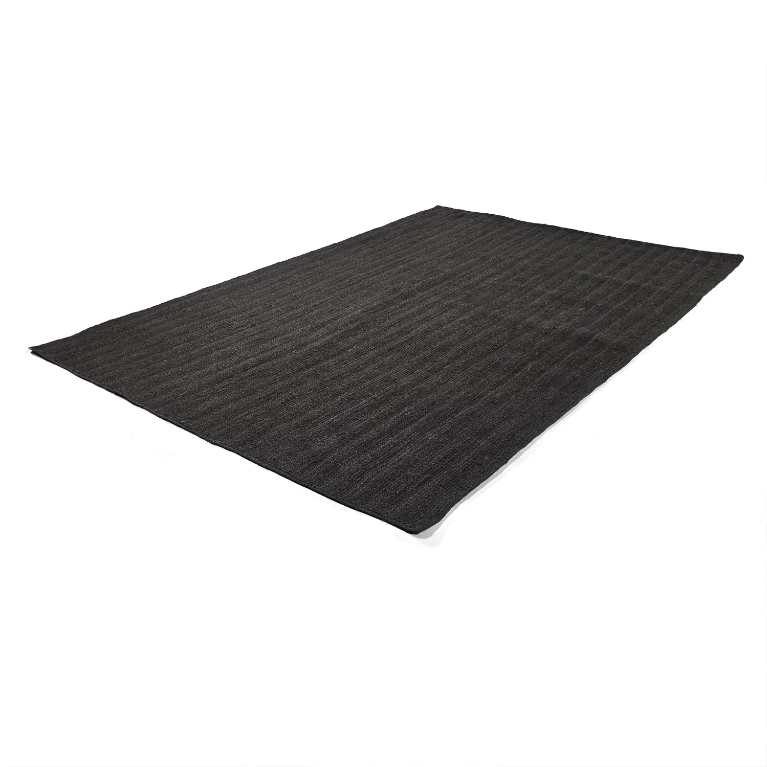 Juteteppich - Amasia (schwarz)