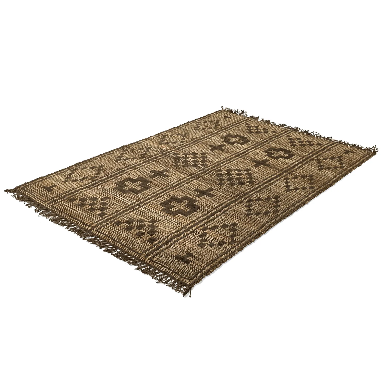 Juteteppich - Daria (braun)
