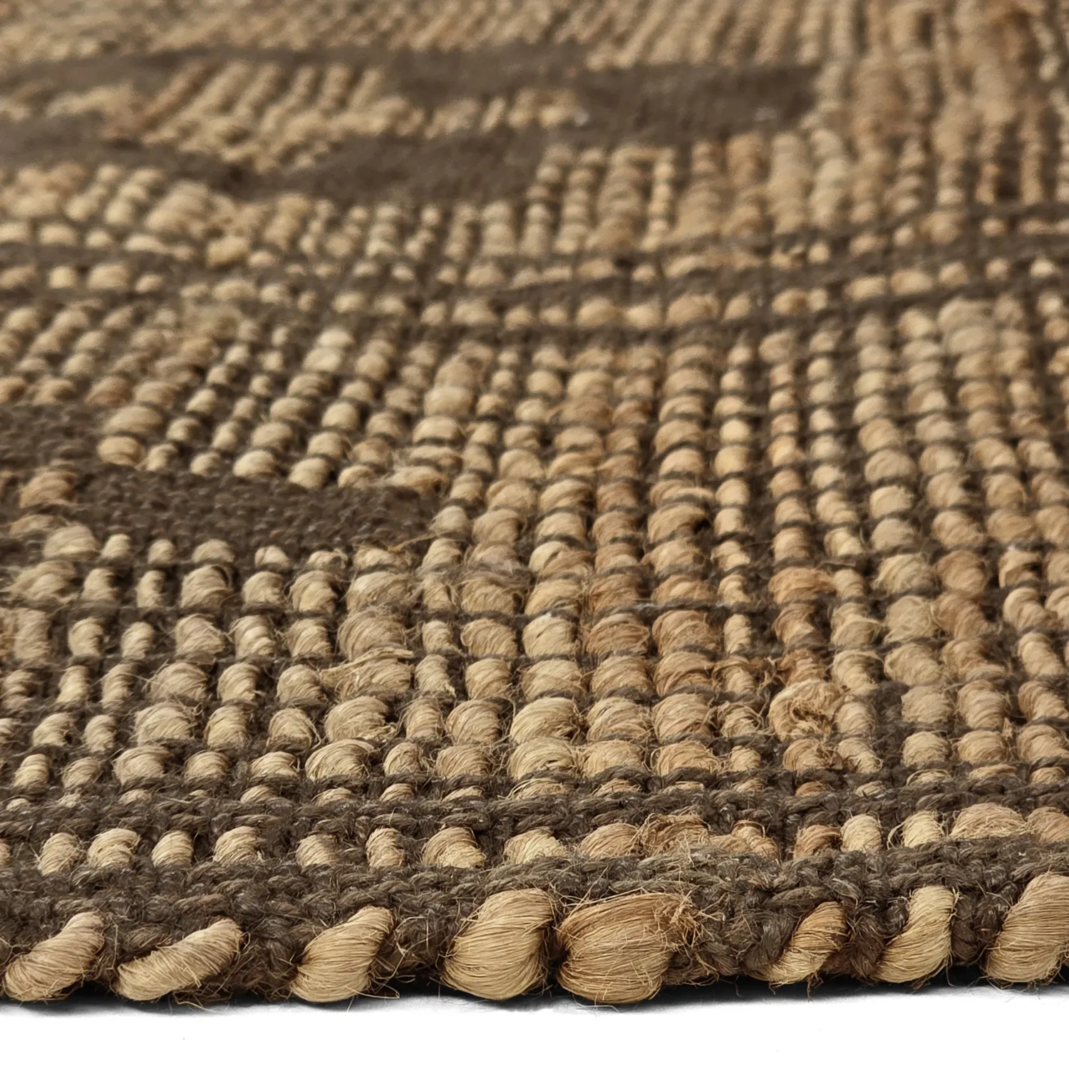 Juteteppich - Daria (braun)