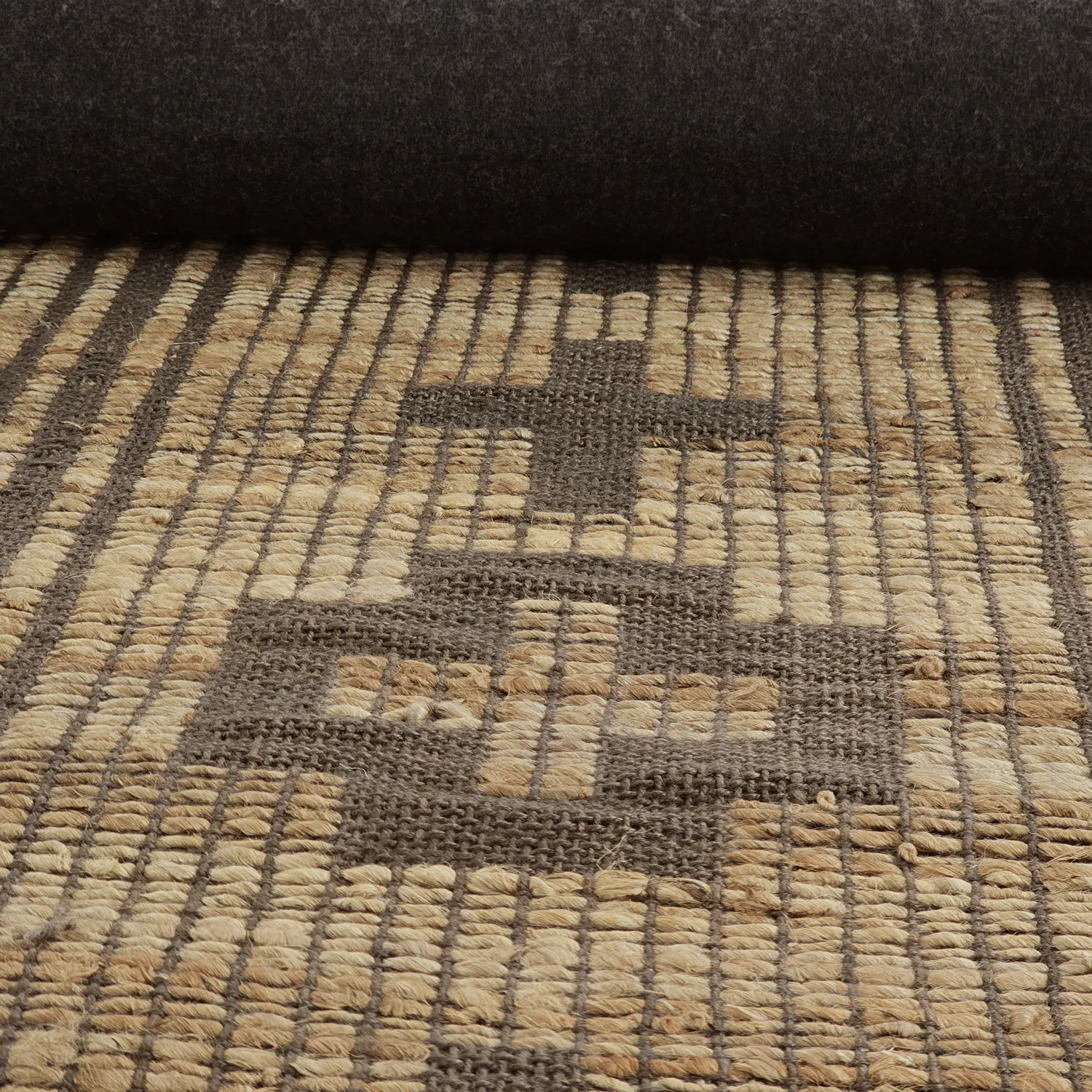 Juteteppich - Daria (braun)