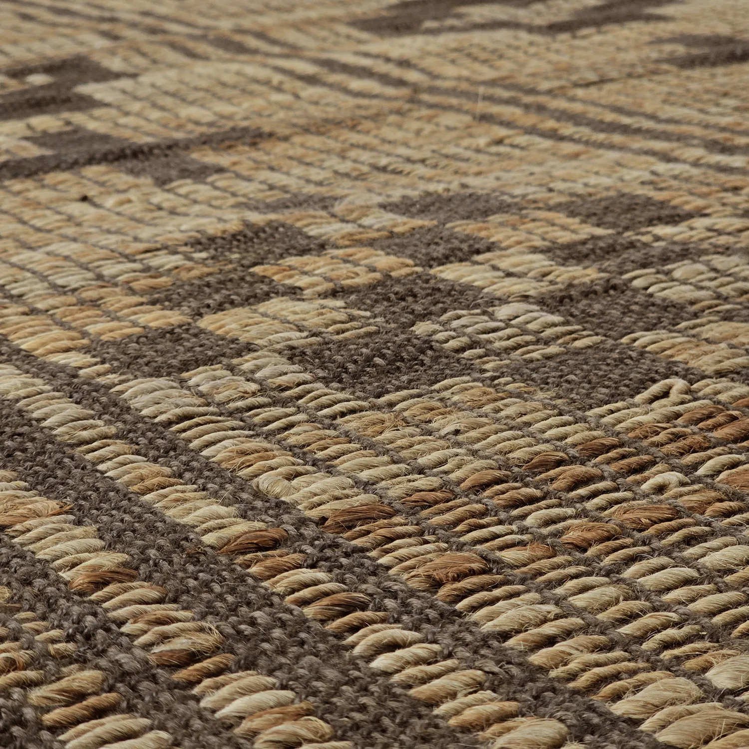 Juteteppich - Daria (braun)