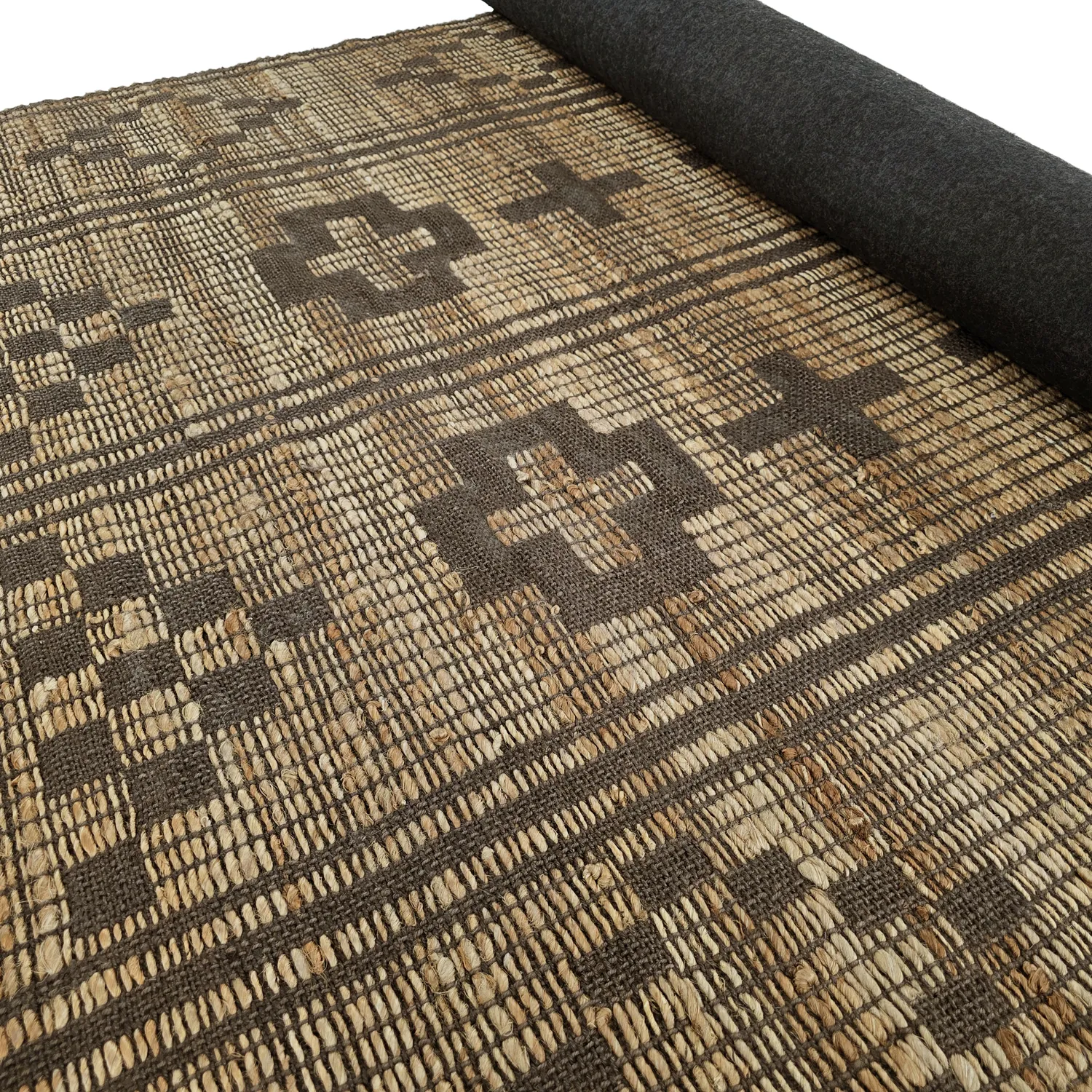 Juteteppich - Daria (braun)