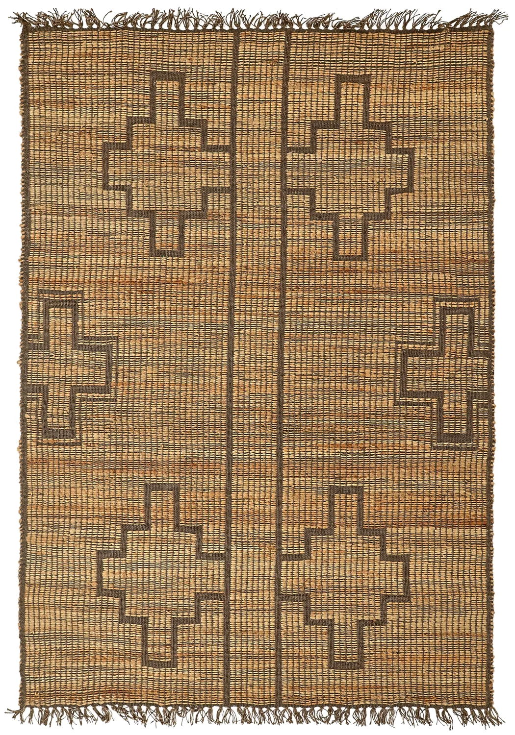 Juteteppich - Kavita (braun)