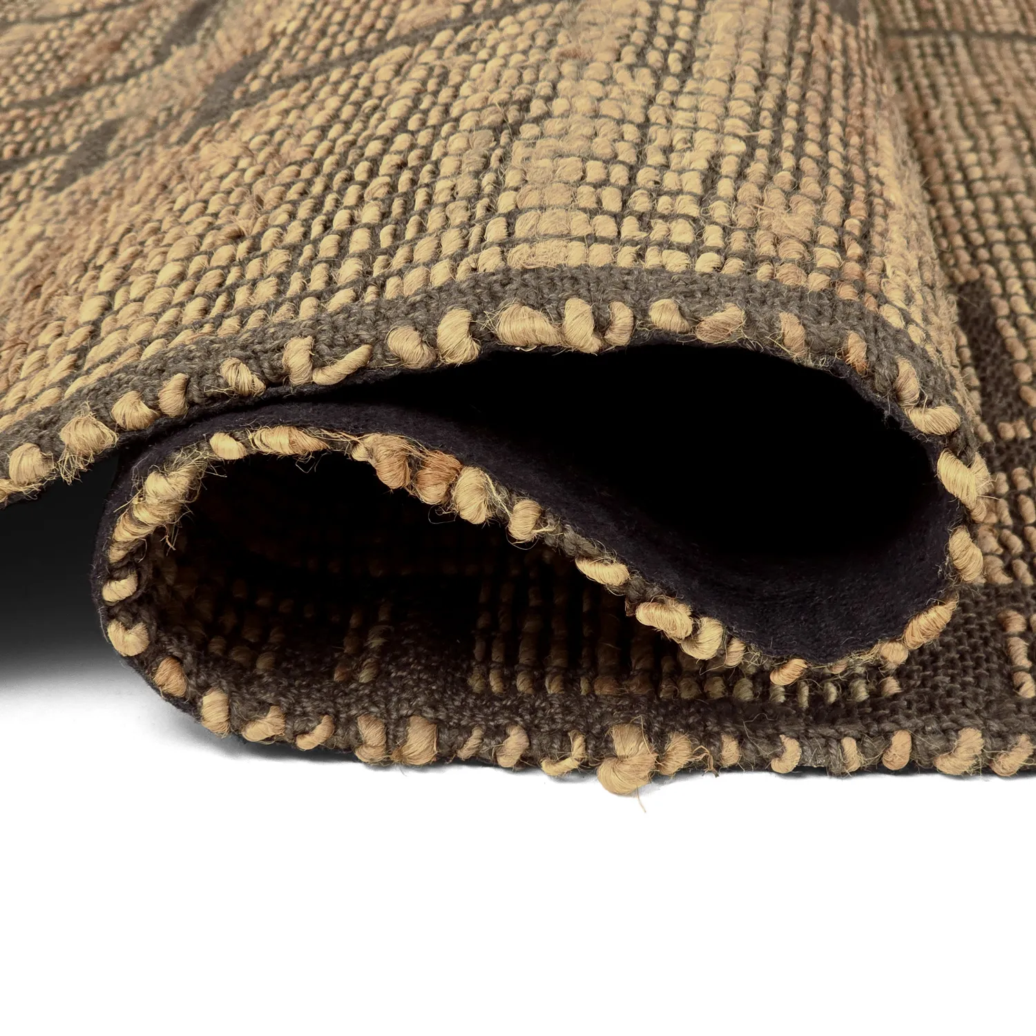 Juteteppich - Kavita (braun)