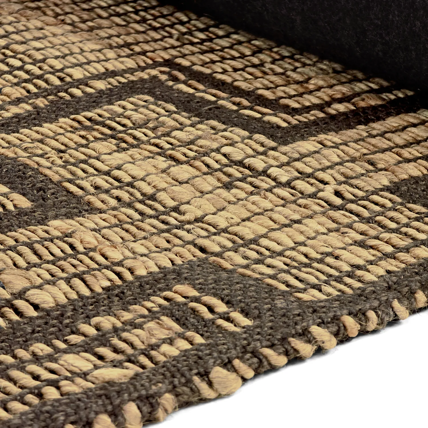 Juteteppich - Kavita (braun)