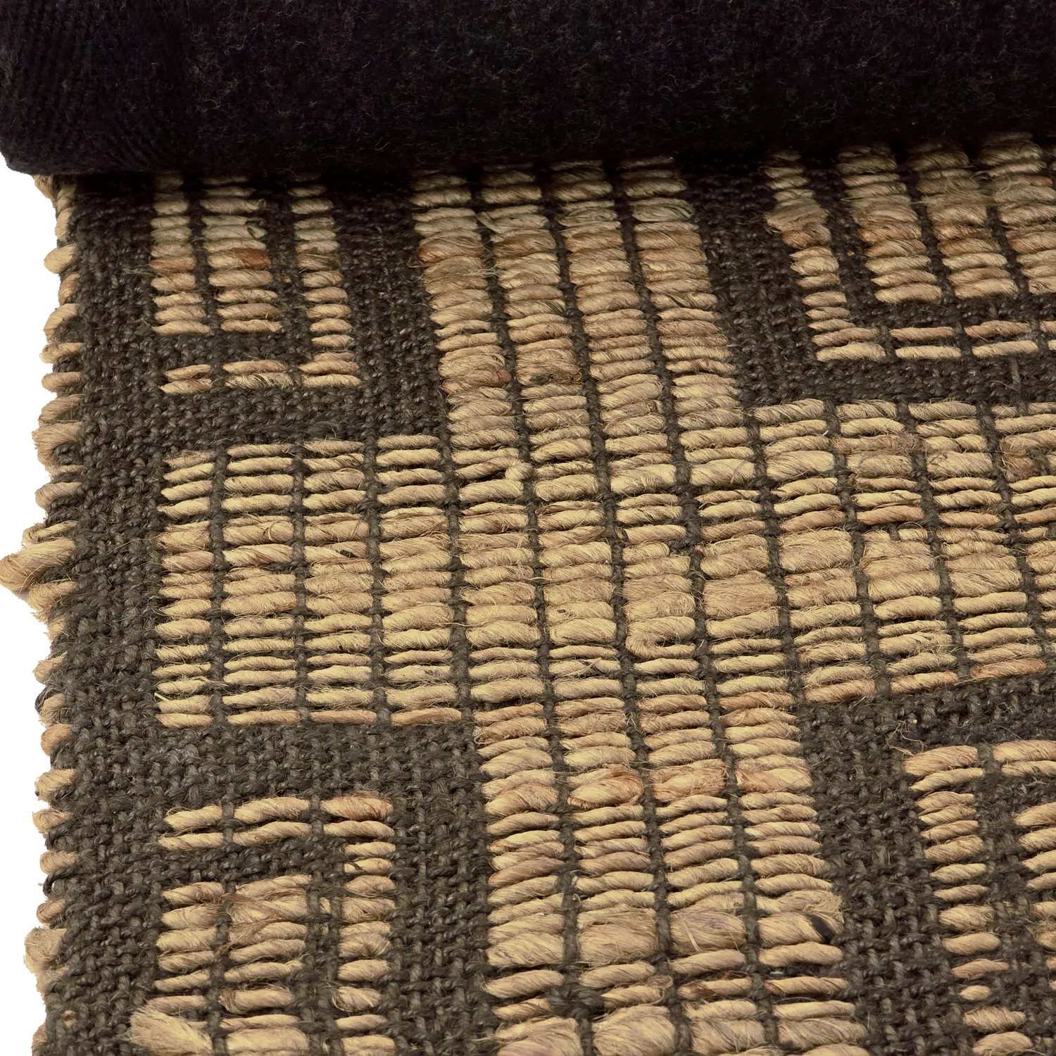 Juteteppich - Kavita (braun)