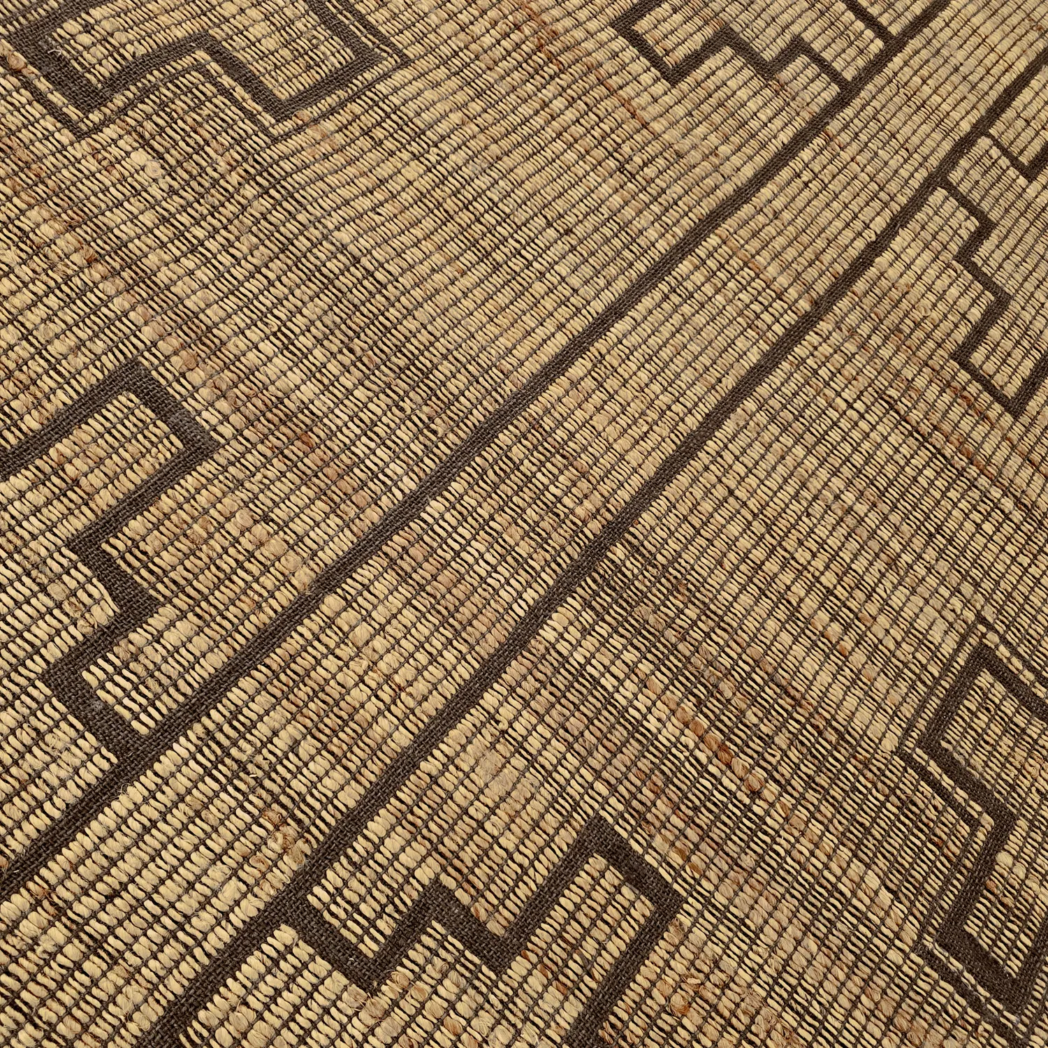 Juteteppich - Kavita (braun)