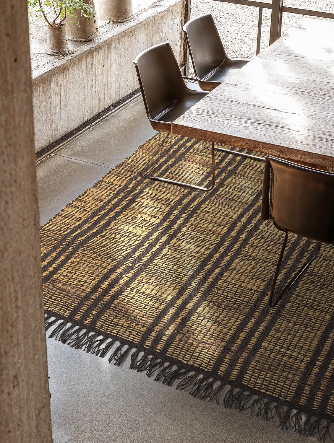 Juteteppich - Sanah (braun)