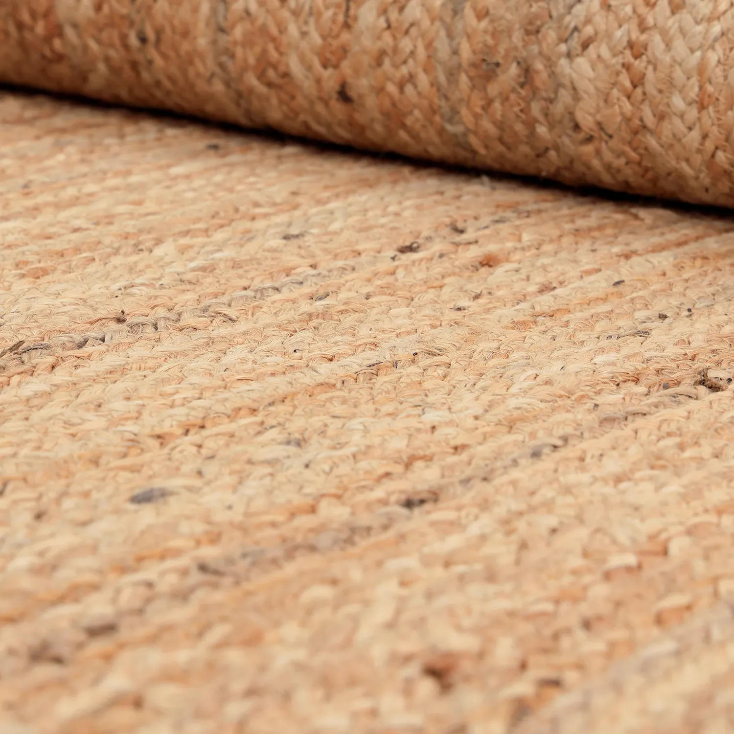 Juteteppich - Senaki (natur/weiß)