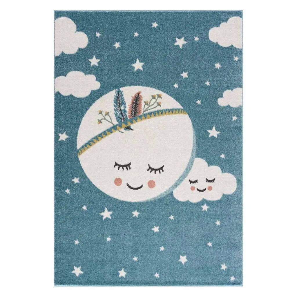 Tapis pour enfants - Ciel nocturne (multicolore)