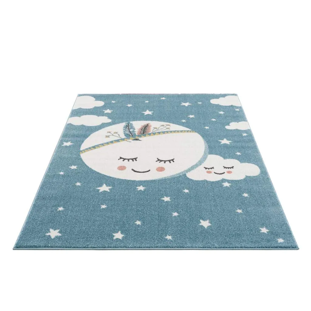 Tapis pour enfants - Ciel nocturne (multicolore)