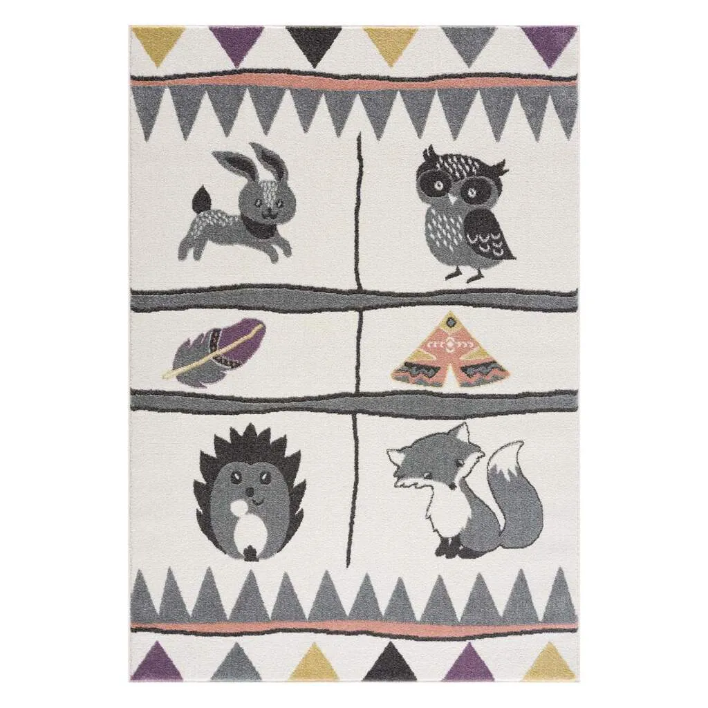 Tapis pour enfants - Animals (multicolore)