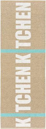 Kunststoffteppiche - Der Horred-Teppich Kitchen (beige)