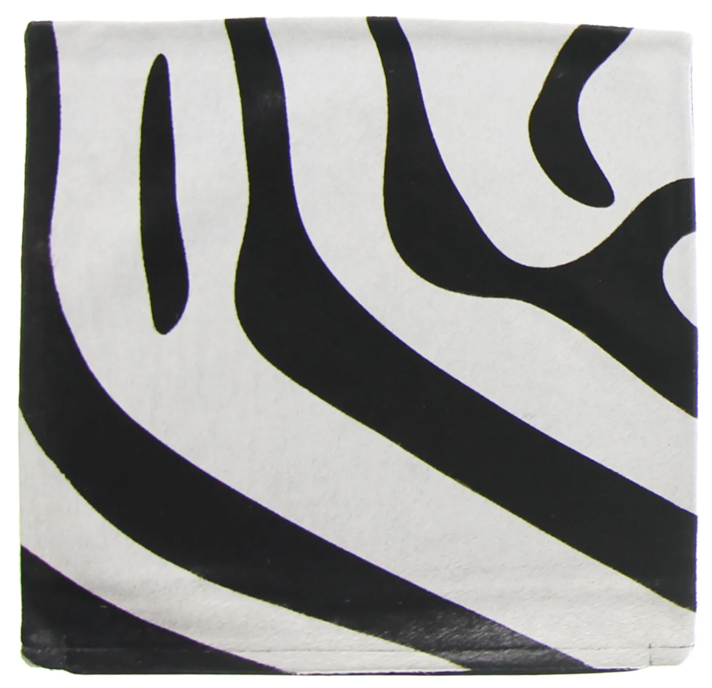 Housse de coussin en cuir bovin 45 x 45 cm