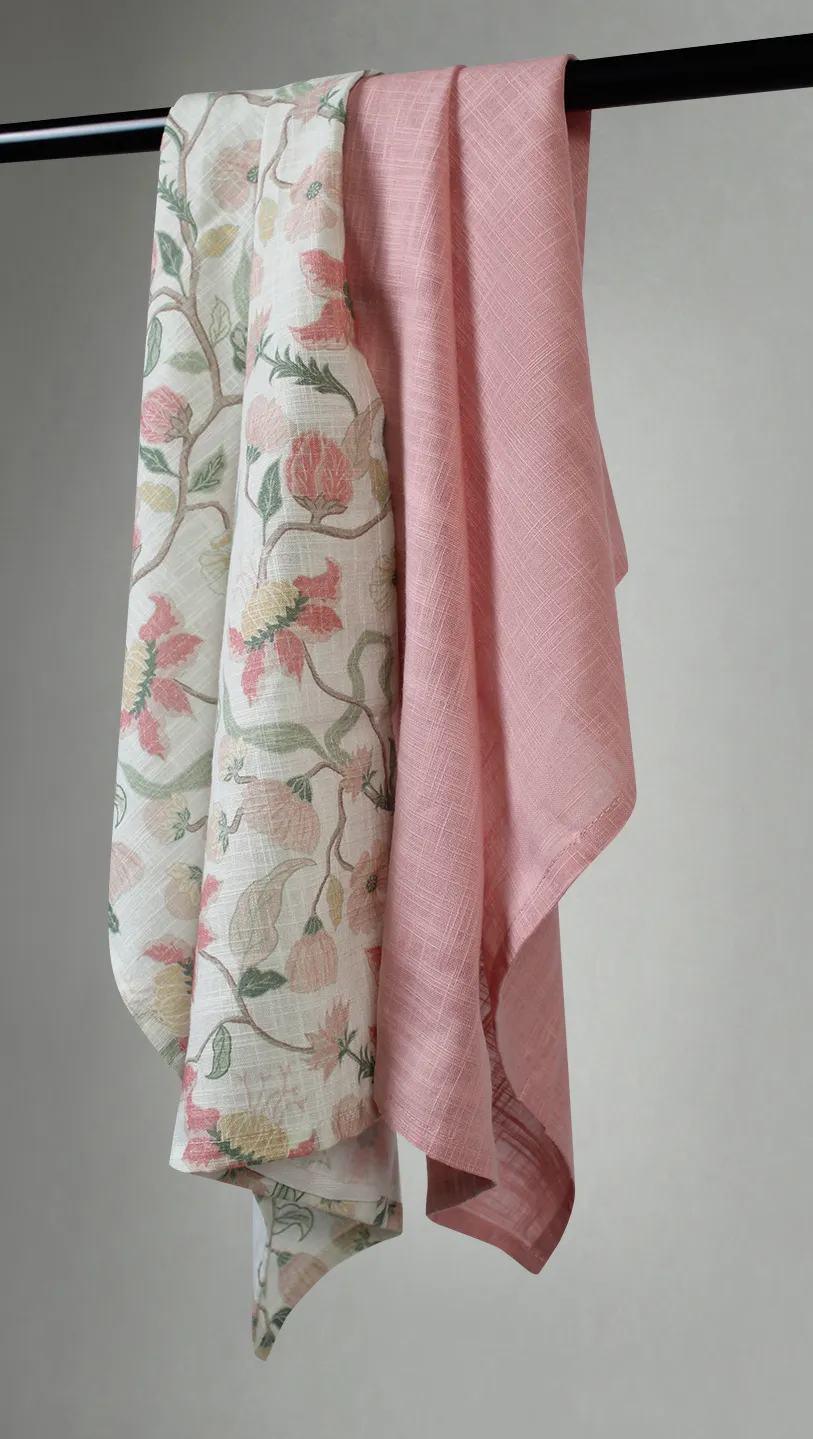 Küchenhandtücher im 2er-Pack - Sollan (rosa)