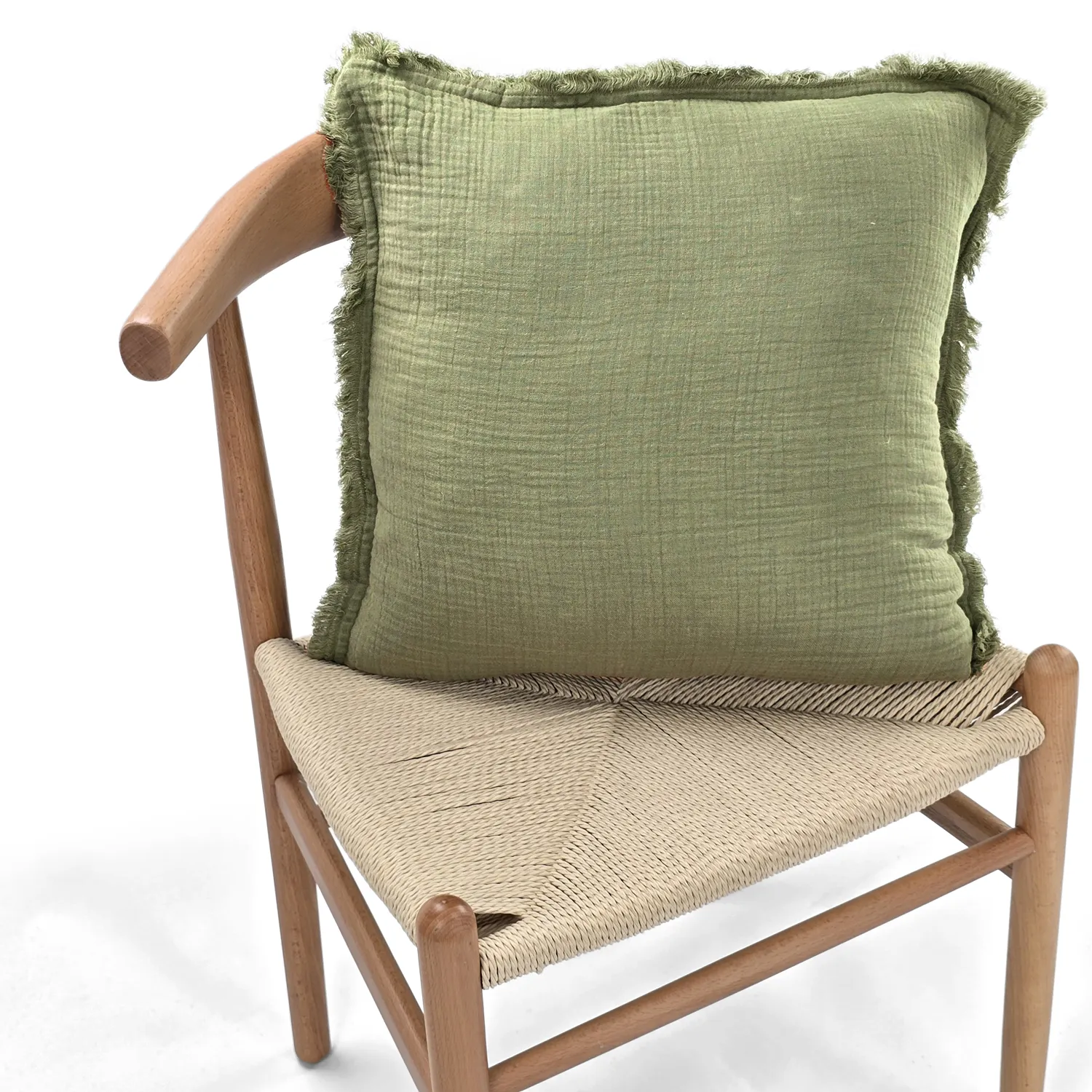 Housse de coussin - Dorena (vert)