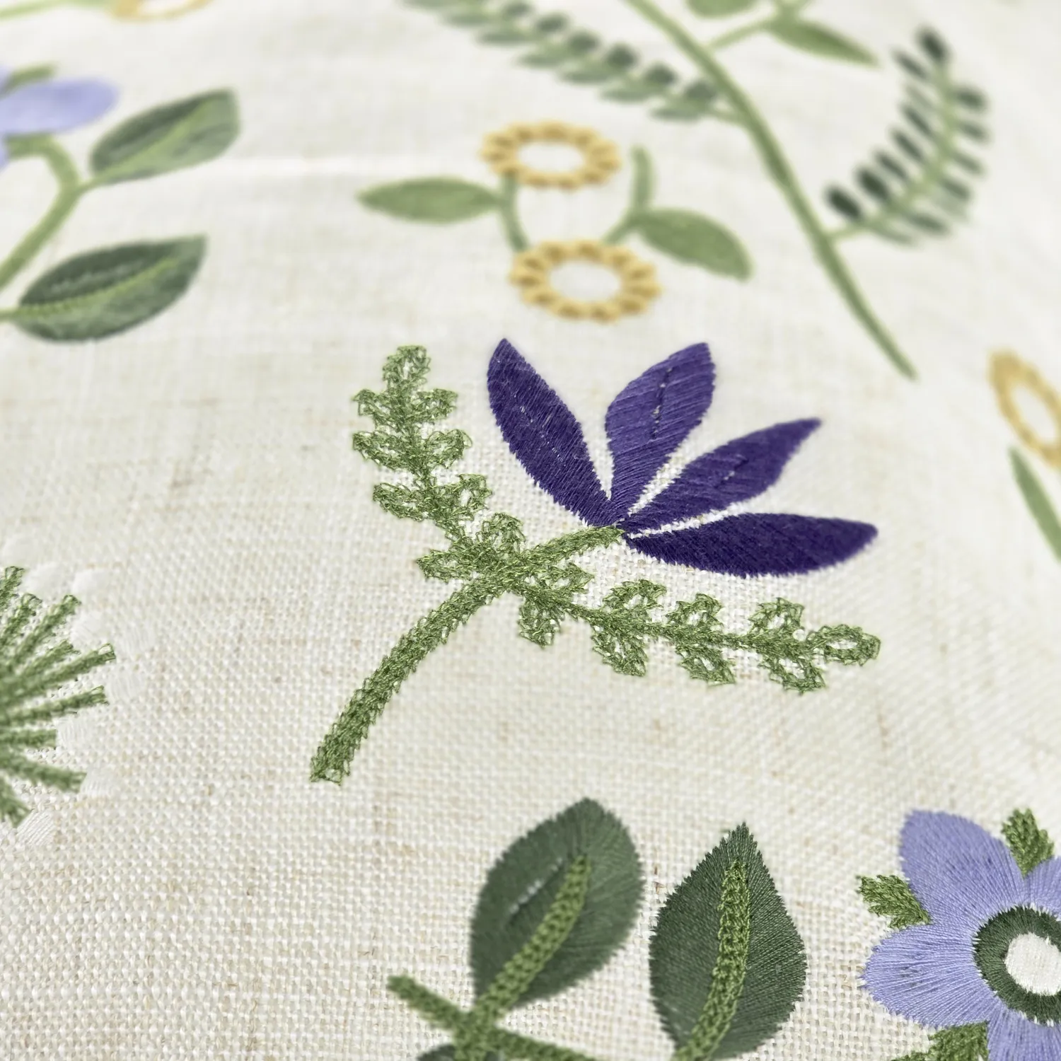 Housse de coussin - Housse de coussin brodée Esbo (multicolore)