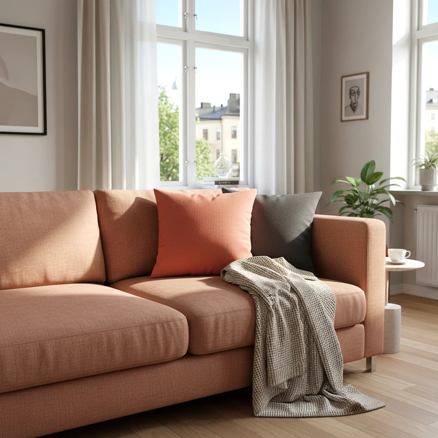 Kissenbezug - Luana (rot)